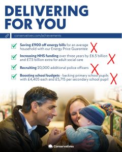 Conservative lies - another poster filled with lies and half-truths.